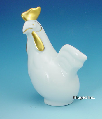 Hollohaza Rooster Figurine