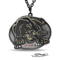 Eredeti Ed Hardy®  - Párduc Medál Nyaklánccal