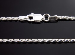 Sterling Ezüst Lánc 61cm