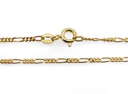 Sterling Ezüst Figaro Lánc 40 cm