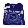 Új Ralph Lauren Rövid Ujjú Póló – Sötétkék XL