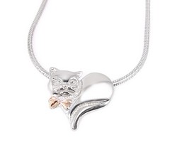 Black Hills Sterling Ezüst & 12K Arany Cica Medál