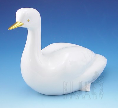 Large Hollohaza Bird Figurine