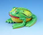 Hollohaza Frog Figurine