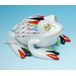 Hollohaza Fishnet Frog Figurine