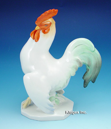 Herend Rooster Figurine