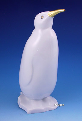 Large Hollohaza Penguin Figurine
