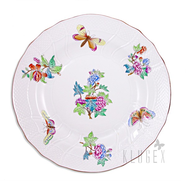 Vintage Herend Victoria Dinner Plate 1943