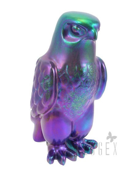 Zsolnay Purple Eosin Falcon