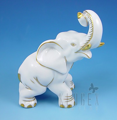 Herend Elephant Figurine