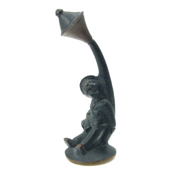 Vintage Vienna Bronze Drunken Man Figurine - BALLER