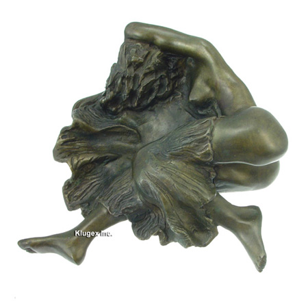 Bronze Figural Dish By Peter Ivanov