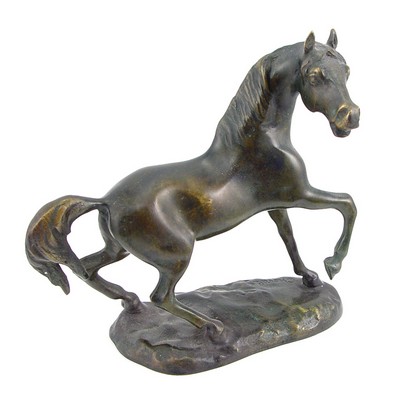 Solid Bronze Horse Figurine