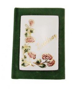 Miniature Zsolnay Book